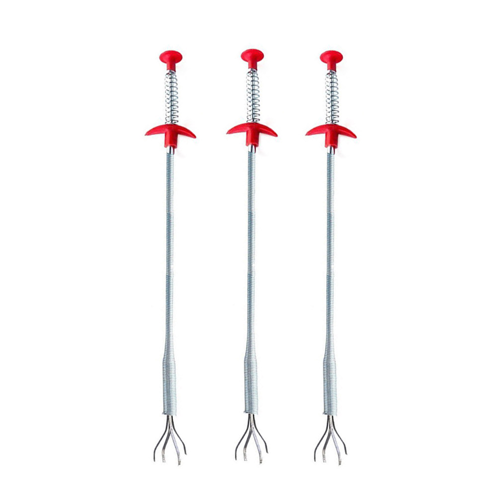 Drain Snake Flexible - 4Pcs Sewer Pipe Dredge Tool Flexible