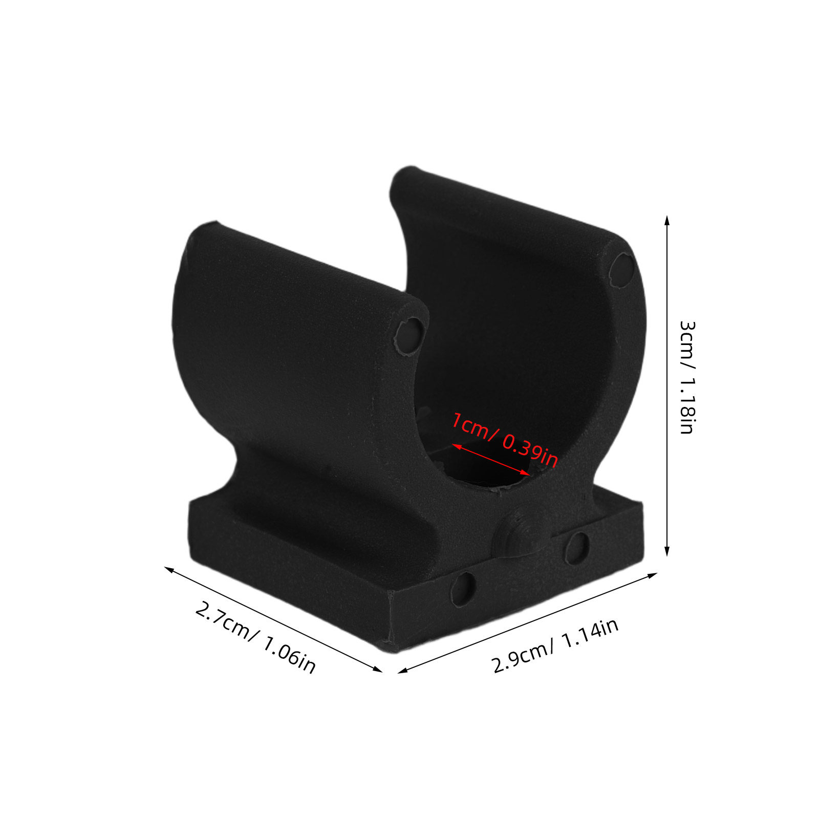 20Pcs Commode Chair Pipe Faste - Plastic Pipe Clip ulasan dan harga